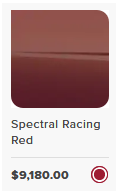 Special Effect,  Spectral Racing Red
