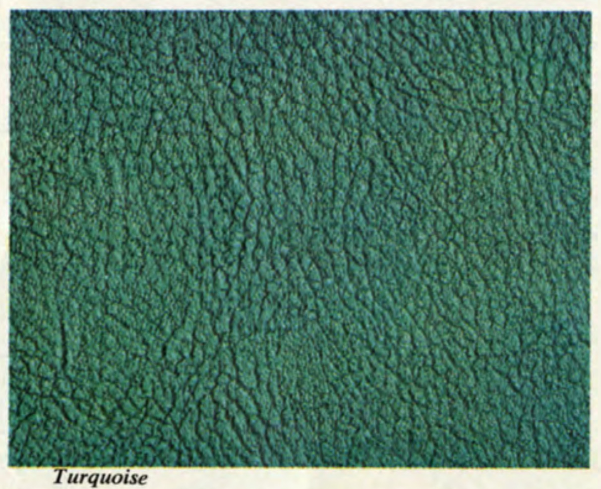 Turquoise 1967 Camaro Interior Color