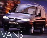 2001 Peugeot Partner a dark grey van