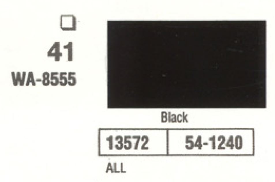 Most Popular Black Paint Ever Uses Factory Pack Blacks Except Akzo