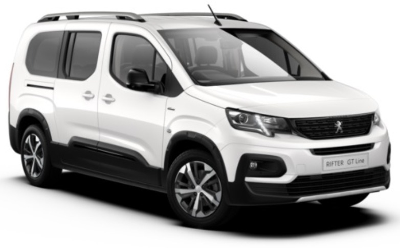 2020 Peugeot Rifter Gt WHITE, EWP