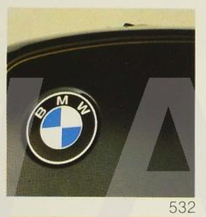 1978 Bmw Motorcycle Code 532 black