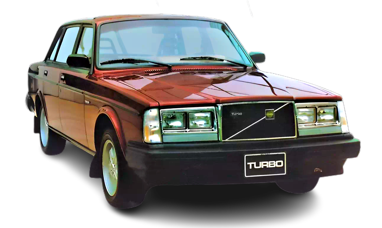 1983 Volvo Vehicle Example With a transparent background