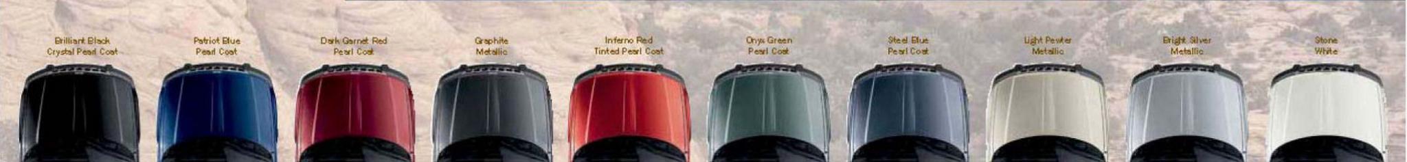 2003 Jeep Grand Cherokee Laredo Paint Chart