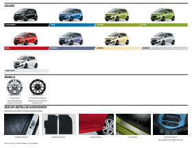 2014 Chevy Spark Paint Chart