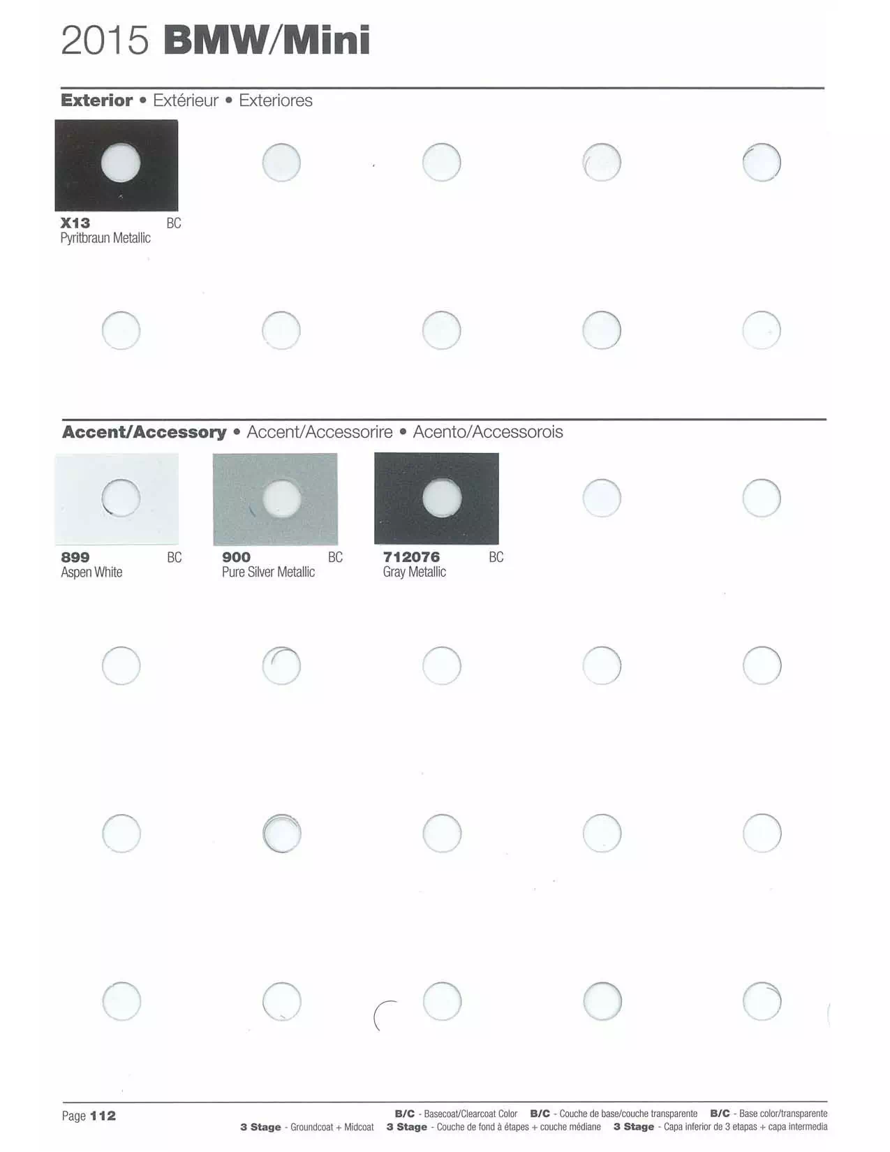 2015 BMW Paint Codes and Color Chart for all models paint colors for BMW exterior colors for 2015