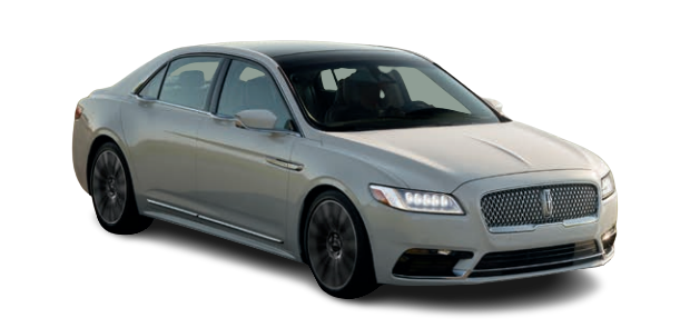 2019 Lincoln Continental Vehicle Example Transparent background image of a Lincoln continental Vehicle for the model year