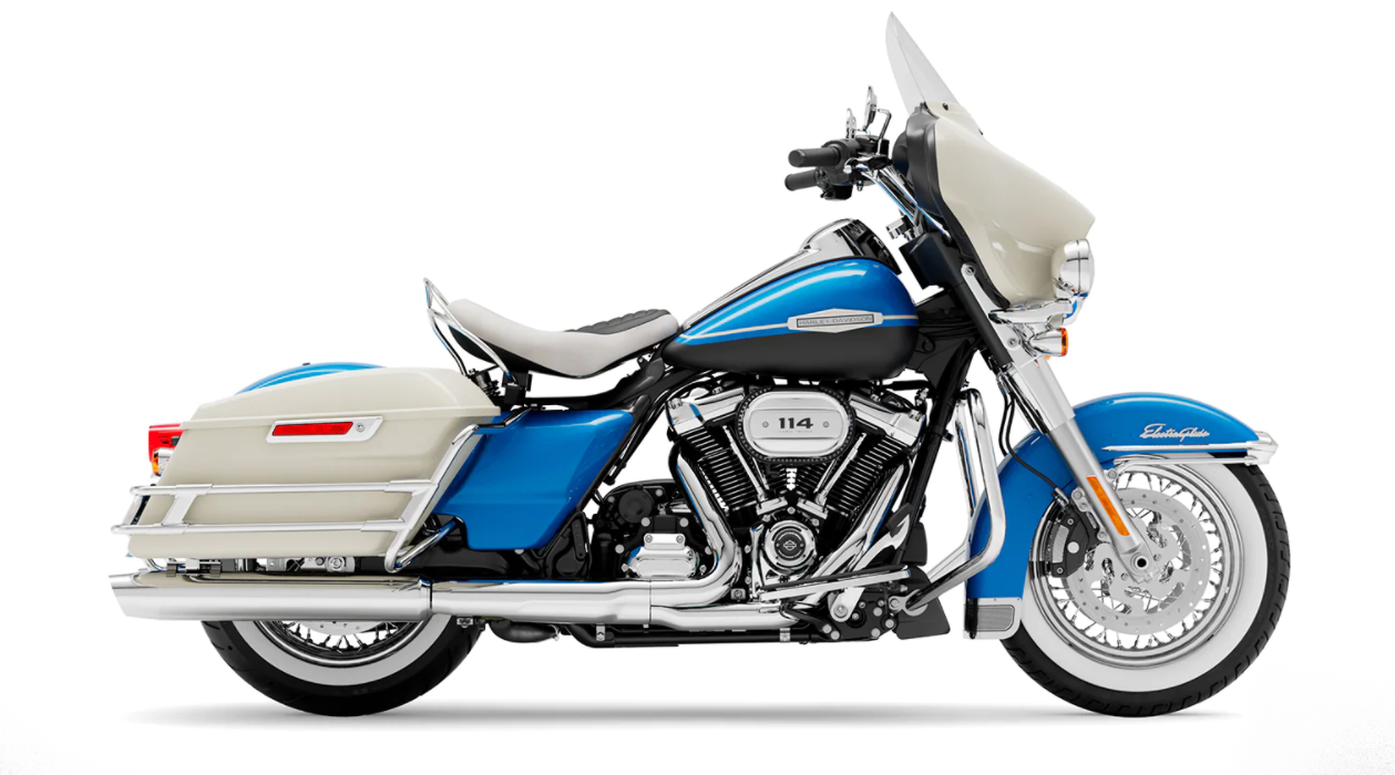 2021 Hi-Fi Blue and Birch White 2021 Harley Special Edition paint color combo