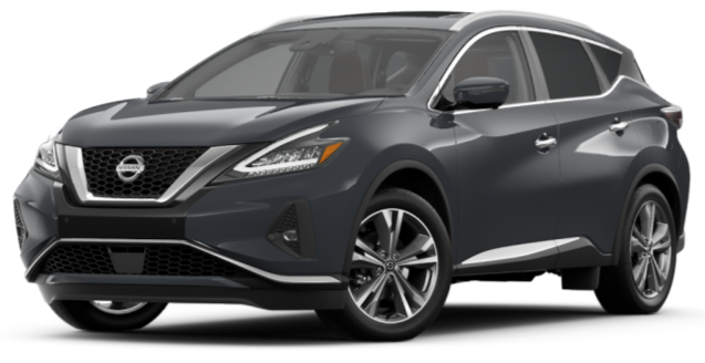 Code KBY for Nissan Murano Exterior colors used on a Nissan Murano vehicle