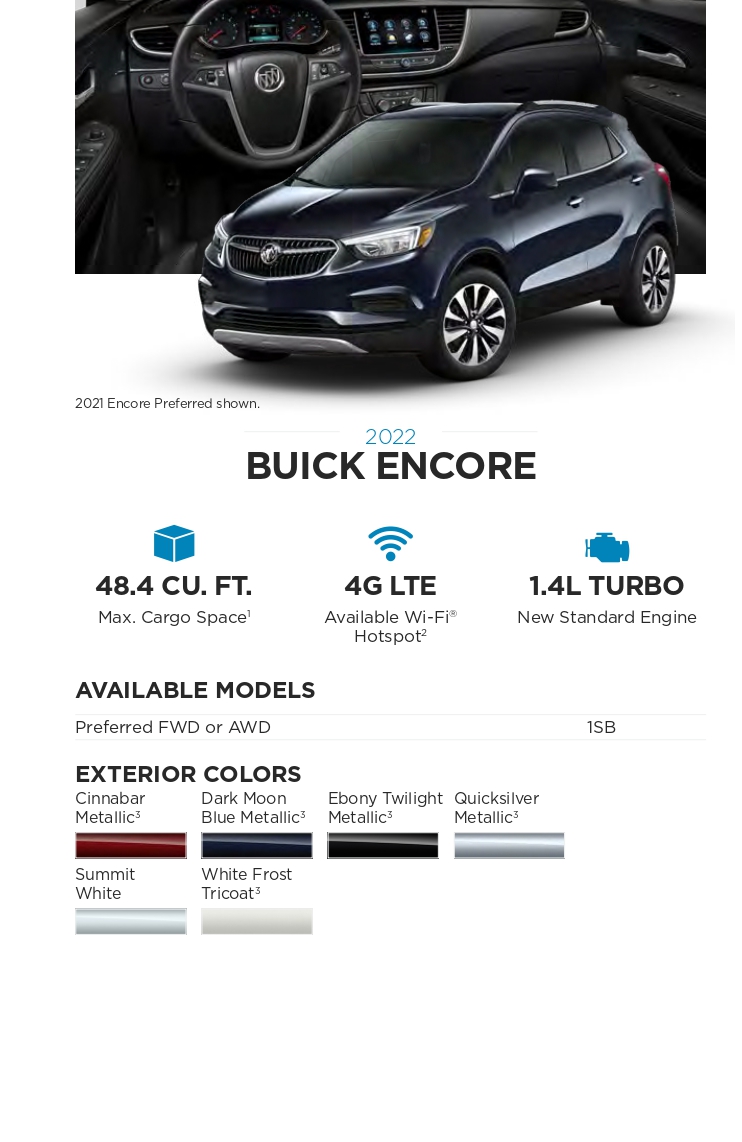 2022 Buick Encore Paint Codes and Color Chart paint codes for specific model general motors vehicles in 2022