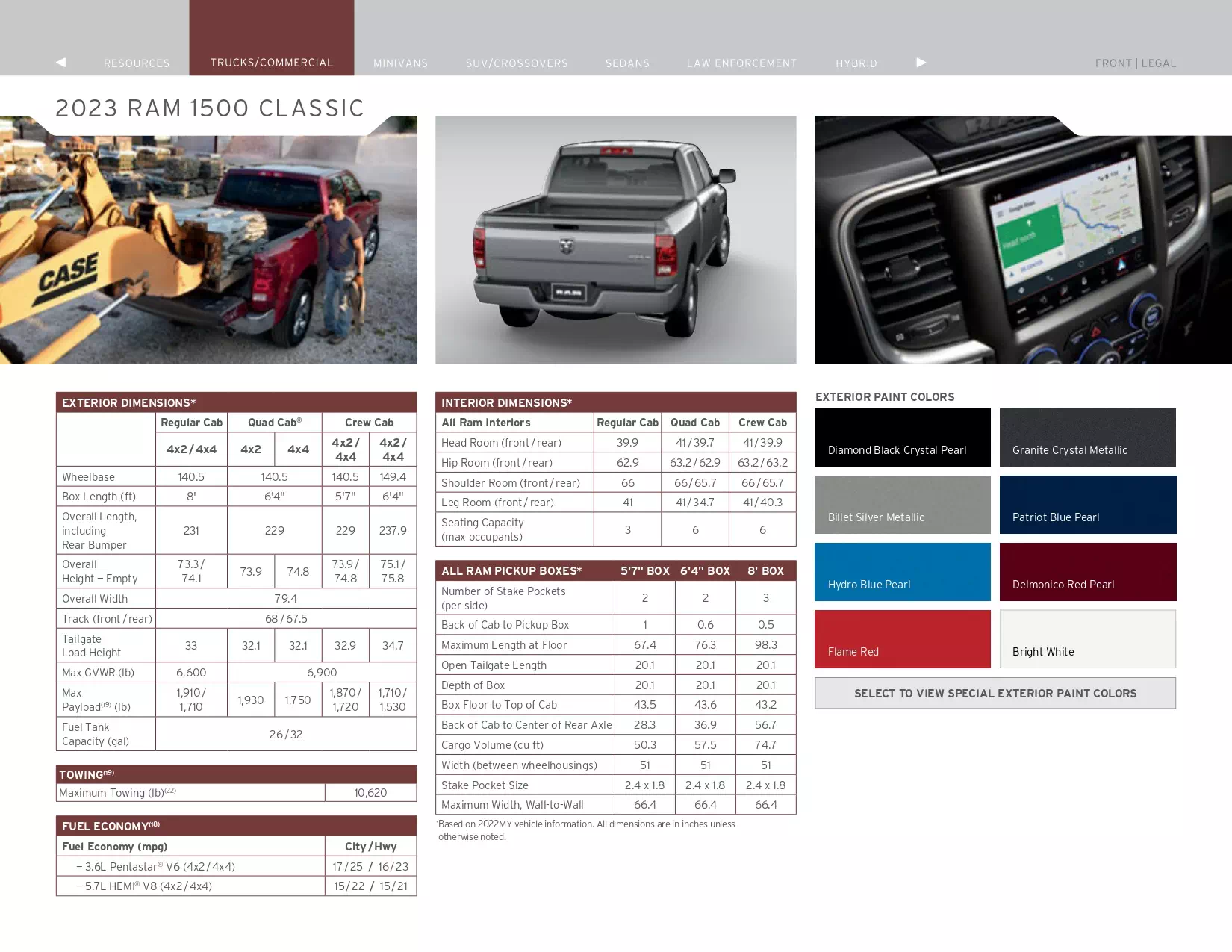 2023 Ram Paint Codes & Color Chart models, features and colors the vehicle comes in in 2023