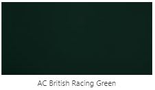 2020 AC CARS AC BRITISH RACING GREEN