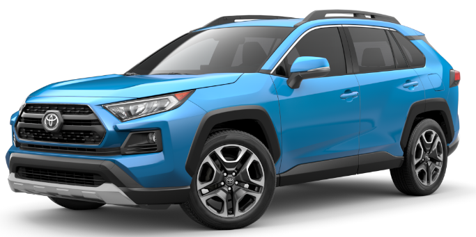 2021 Toyota Rav 4 Blue Flame 8W9