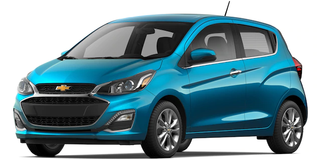 Carribean Blue Color Code: GZ0 2020 and 2021 Chevrolet Spark Paint Color