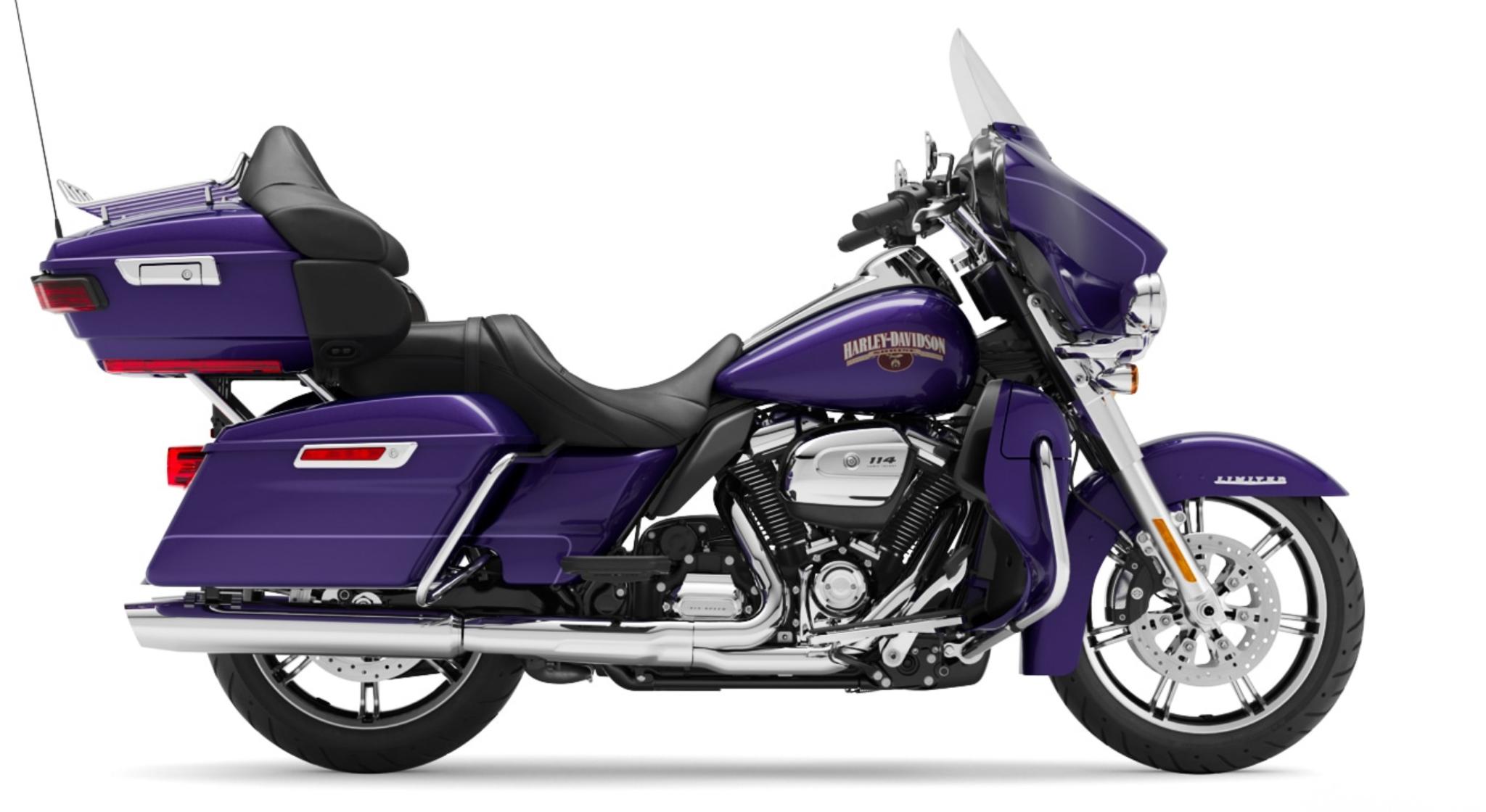 Concord Purple 2021 Harley Davidson bike color example