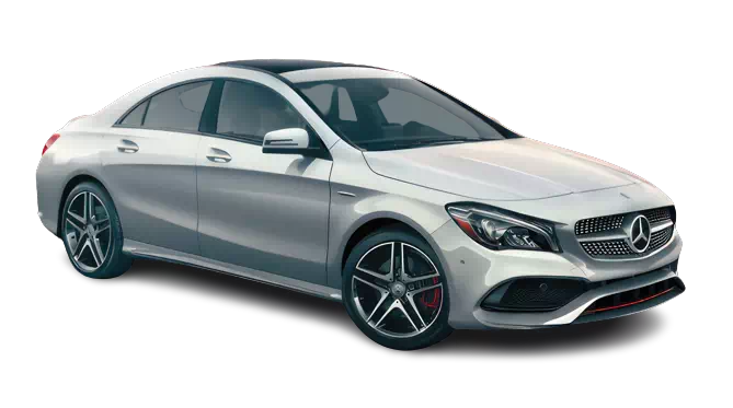 2017 Mercedes Class CLA Vehicle Mercedes vehicle example with a transparent background