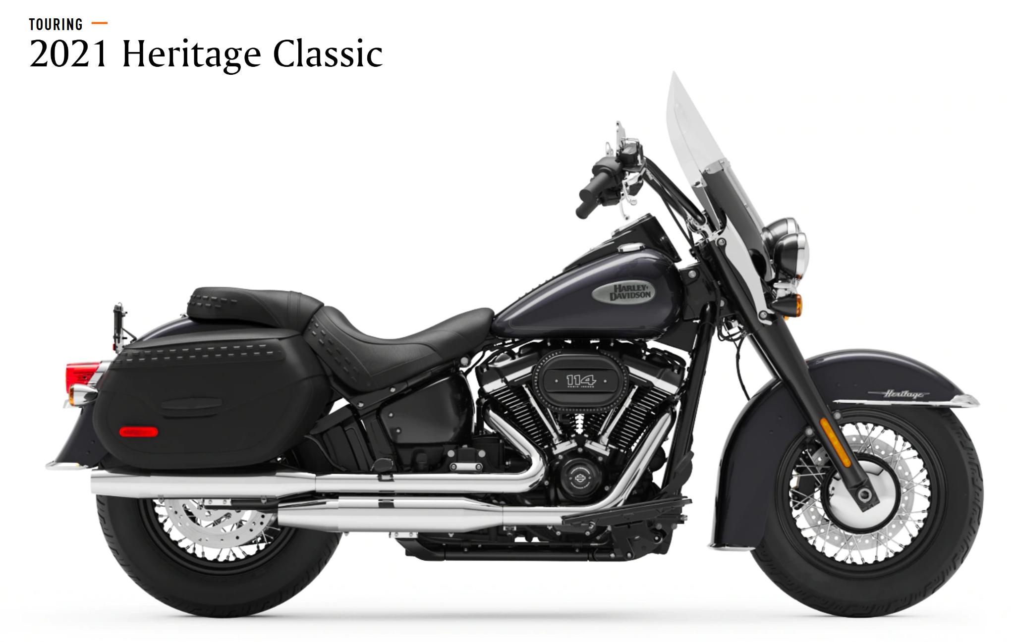 Jet Black Met 2021 Harley Davidson bike color example