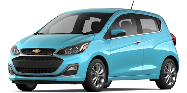 Mystic Blue Color Code: GNZ 2021 Chevrolet Spark Paint Color