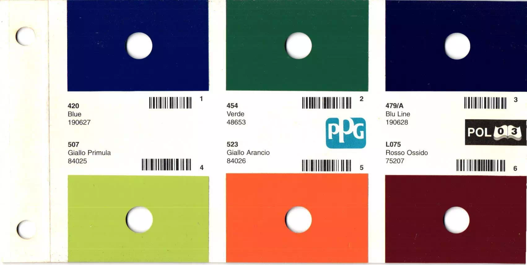 colors and their ordering codes for exterior polski vehicles