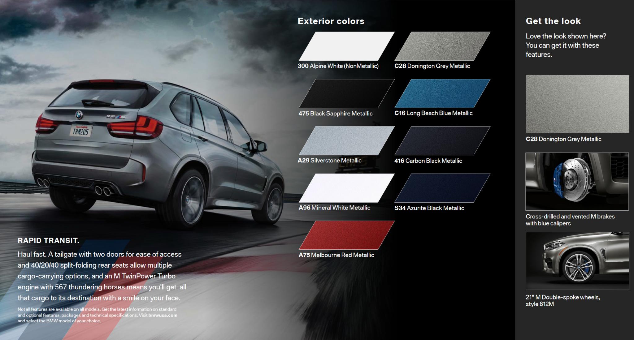2019 BMW X5 Paint Codes & Color Charts