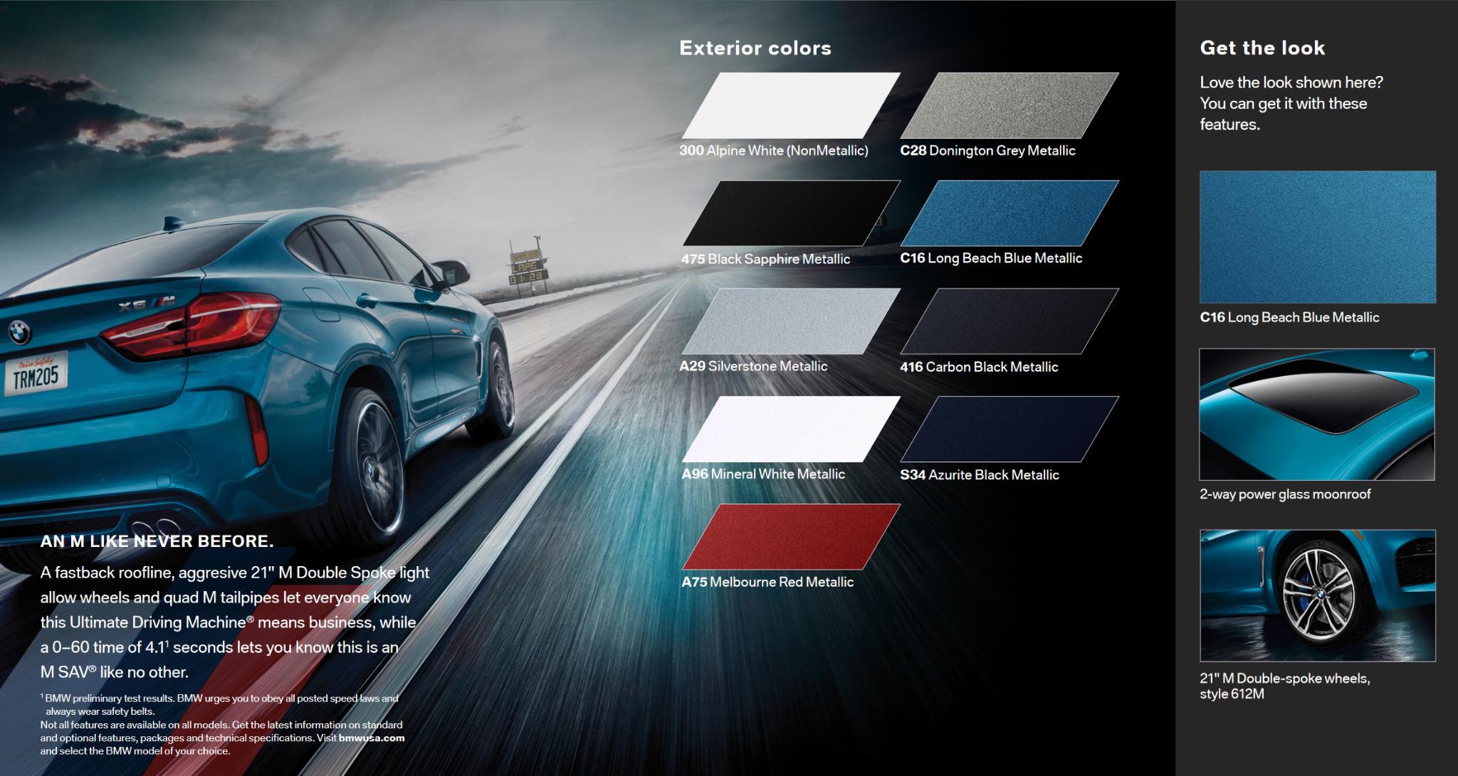2019 BMW X6 Paint Codes & Color Charts